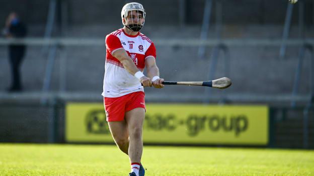 Cormac O'Doherty is in fine form for the Derry hurlers. 