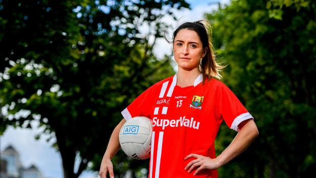 Eimear Scally pictured at the launch of AIG becoming the official insurance partner of the Ladies Gaelic Football Association.