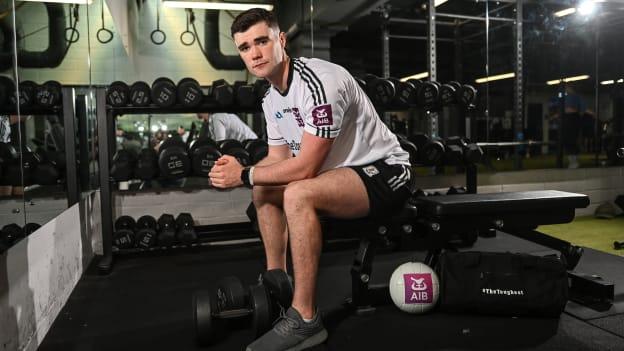 Galway and Oileáin Árainn footballer Seán Mulkerrin pictured at the launch of AIB’s new series, The Drive, which explores the adversity faced by inter-county players in the modern game and what drives them to pull on the jersey year after year. Hosted by Ardal O’Hanlon, The Drive features the stories of four inter-county players and their journeys on and off the pitch, celebrating the incredible perseverance showed by players across the country, who despite logic, can’t quit, no matter how tough it gets, because Tough Can’t Quit. You can view the teaser for the series on AIB GAA’s social channels. 