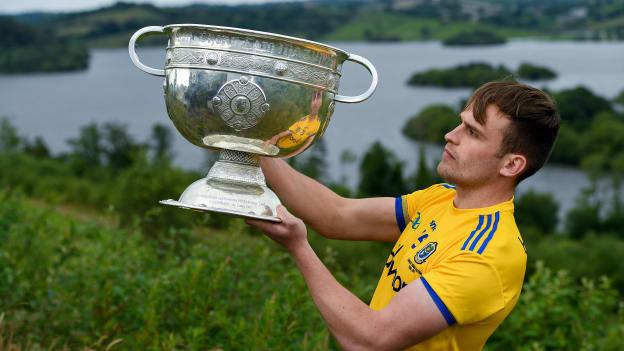 Roscommon's Enda Smith pictured at the national launch of the All Ireland Senior Football Championship.