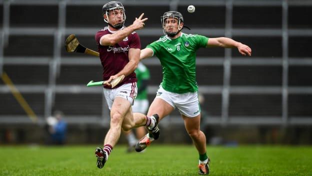 Seán Linnane in Allianz Hurling League action for Galway against Limerick in February.