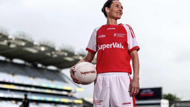 GAA National Panel referee, Maggie Farrelly, pictured at the launch of SuperValu’s #CommunityIncludesEveryone campaign in Croke Park today. 