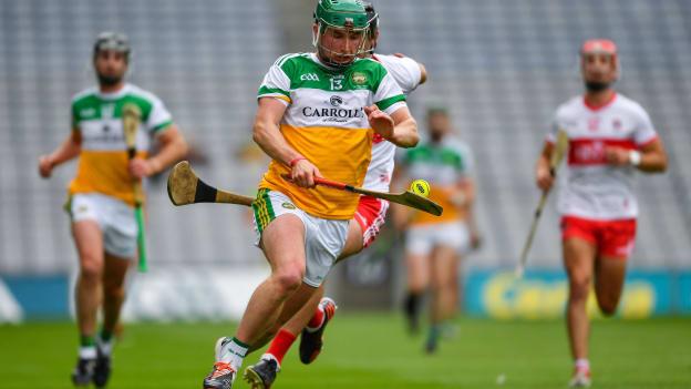 Eoghan Cahill's 12-point haul off the bench today was crucial in settling Offaly's nerves against Derry. 