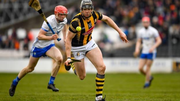 Walter Walsh of Kilkenny in action against Conor Dalton of Waterford during the Allianz Hurling League Division 1 Group B match between Kilkenny and Waterford at UMPC Nowlan Park in Kilkenny. 