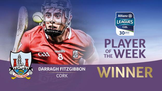 Darragh Fitzgibbon is this week's GAA.ie Hurler of the Week.