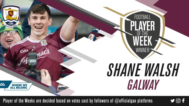 Shane Walsh is this week's GAA.ie Footballer of the Week. 