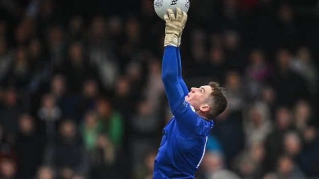 Naas goalkeeper Luke Mullins during the Kildare SFC Final.