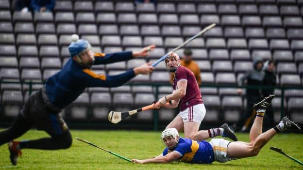 Conor Whelan struck two brilliant second half goals for Galway against Tipperary at Pearse Stadium.