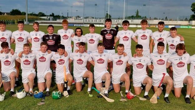 The Kildare hurling team that defeated Wexford in the Bord Gáis Energy Leinster U-20 Hurling Championship. 