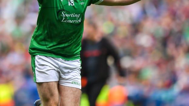 Tom Condon celebrates following the 2018 All-Ireland SHC Final. Photo by Brendan Moran/Sportsfile