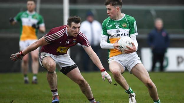 The promising Cian Johnson inspired Ferbane to Offaly Senior Football Championship glory.