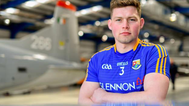 Longford footballer Andrew Farrell pictured at the Leinster Senior Football Championship launch.