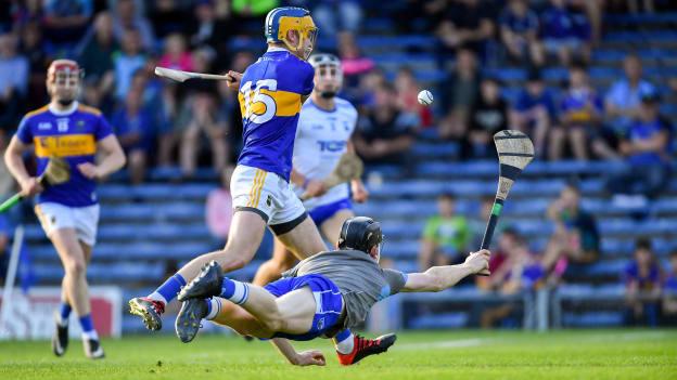 Conor Bowe nets a goal for Tipperary in the Bord Gais Energy Munster Under 20 Semi-Final against Waterford at Semple Stadium.