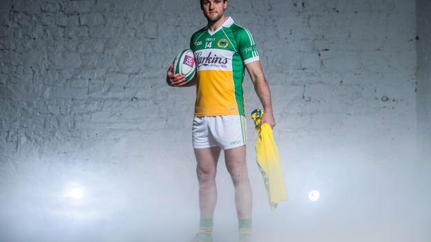 Glenswilly and Donegal footballer Michael Murphy is pictured ahead of the final two episodes of AIB’s GAA series ‘The Toughest Trade’ on Virgin Media Television this summer. The series features GAA stars Aidan O’Shea, Michael Murphy, Lee Chin, and Brendan Maher as they swap sports with their counterparts in American Football, Rugby, Ice Hockey and Cricket.