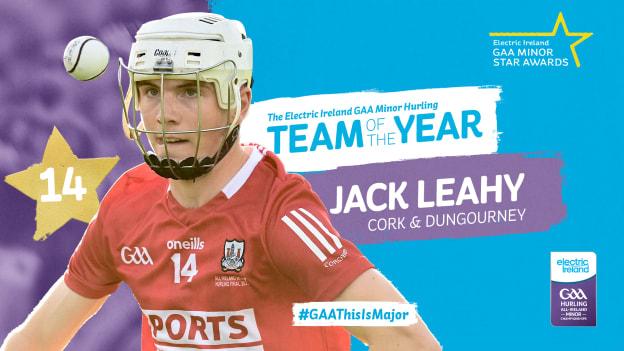 Jack Leahy is the Electric Ireland Minor Hurler of the Year.