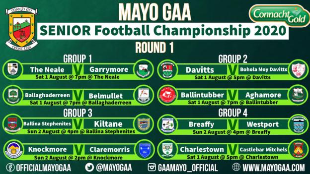 A busy weekend of Mayo Senior Football Championship action awaits.