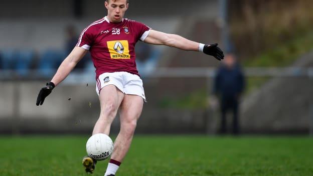 Ger Egan was a key man for Westmeath in their victory over Offaly in Division 3 of the Allianz Football League. 