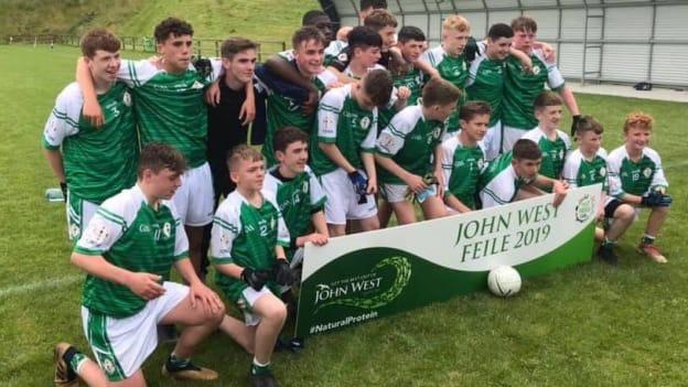 The North London team that won the Boys Division Three Cup at the John West Féile Peile na nÓg 2019 finals.