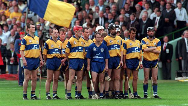The Clare team that contested the 1997 All-Ireland Senior Hurling Final. 