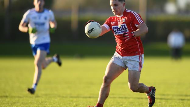 Sean Powter in McGrath Cup action for Cork against Waterford.