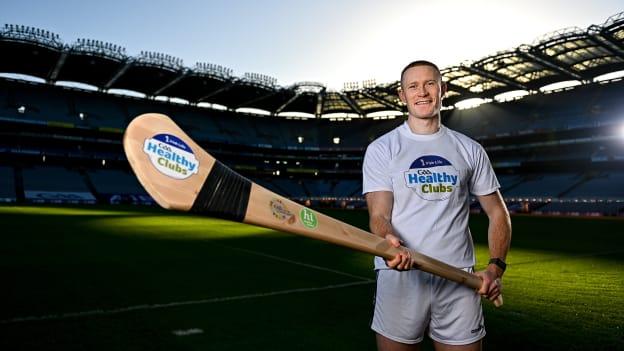 Irish Life announces four-year partnership with GAA Healthy Clubs. To date, GAA Healthy Clubs has engaged 300 clubs and with the sponsorship, they expect to see an additional 375 clubs join the growing movement by January 2024. Pictured at the announcement at Croke Park in Dublin is Limerick hurler William O’Donoghue. 