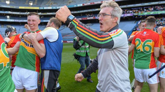 Colm Bonnar guided Carlow to the Christy Ring Cup title last year.