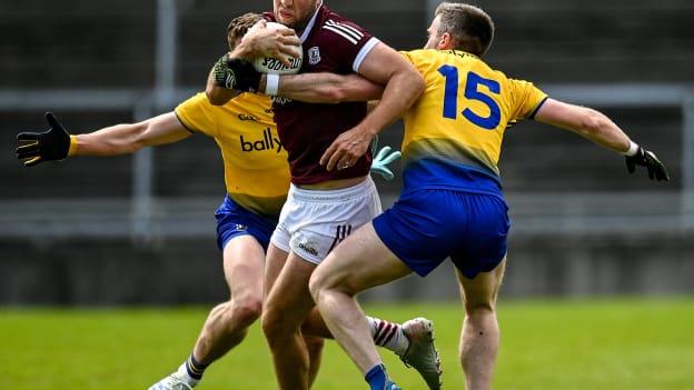 Paul Conroy in action for Galway against Roscommon. 