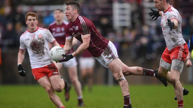 Galway's Johnny Heaney in Allianz Football League action against Tyrone last year.