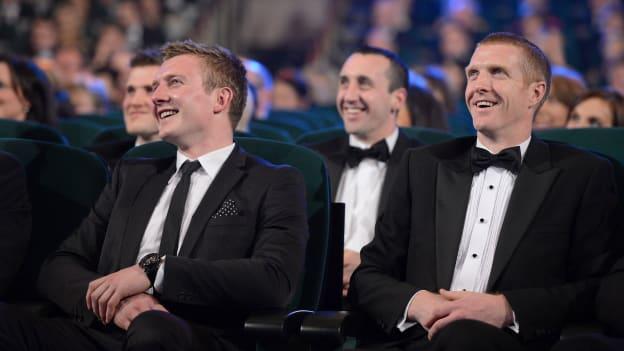 Galway's Joe Canning, left, and Kilkenny's Henry Shefflin in attendance at the 2012 GAA GPA All-Star awards.