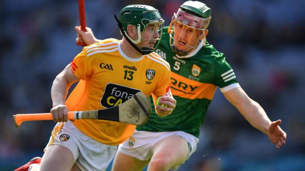 Conal Cunning is one of seven Antrim players to make the Joe McDonagh Cup Team of the Year. 