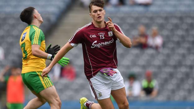 Robert Finnerty scored 1-5 for Galway in the Electric Ireland Minor Semi-Final against Donegal.