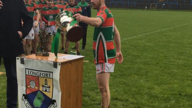 Wolfe Tones claim the JJ Duignan Cup for the 20th time in their history. 