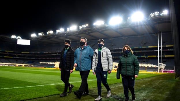 Launch of Ireland Lights Up 2021 in partnership with RTÉ’s Operation Transformation and Get Ireland Walking at Croke Park in Dublin