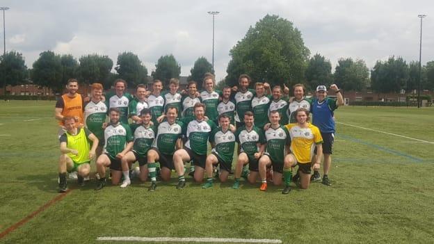 The Berlin GAA team that won the 2019 European Senior Football Championship and will now play Kenagh of Longford in the first round of the AIB Leinster Junior Football Championship.