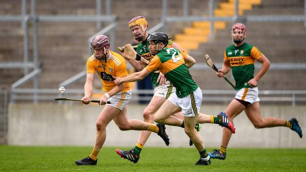 Antrim defeated Kerry in the Allianz Hurling League Division 2A final in October.