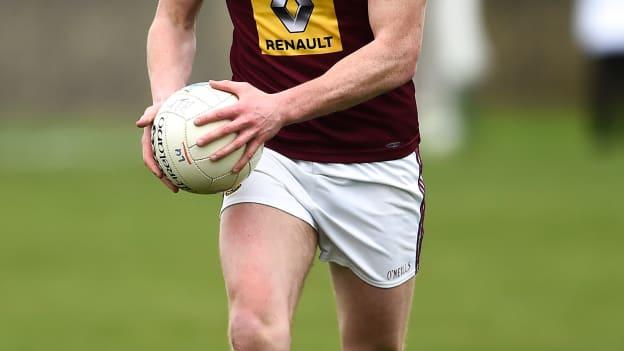 John Heslin was Westmeath's top scorer in their Allianz Football League Division 2 victory over Laois. 