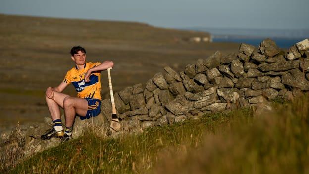 Clare's David Fitzgerald pictured at the launch of the GAA All Ireland series.