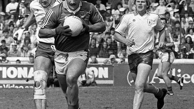 Willie Joe Padden of Mayo in action during the 1989 GAA All-Ireland Semi-final between Mayo and Tyrone at Croke Park in Dublin.