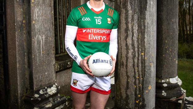 Pictured is Mayo footballer Cillian O’Connor ahead of the upcoming Allianz Football League Division One Final this weekend. It’s an all-western Allianz Football League Division 1 final for the first time since 2001, when Mayo beat Galway by a point.  Prior to that, the last all-Connacht final was in 1981 when Galway beat Roscommon.