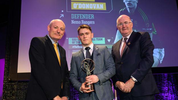 Kevin O'Donovan was named on the 2020 AIB GAA Club Football Team of the Year.