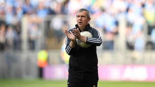 Kerry manager Peter Keane pictured before the 2019 All Ireland SFC Final replay at Croke Park.