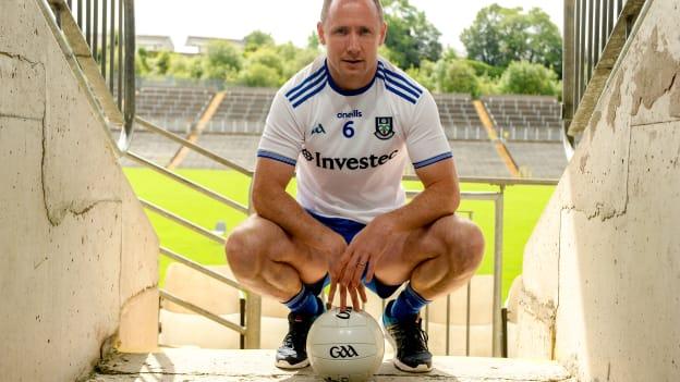 Vinny Corey of Monaghan pictured at St. Tiernach's Park in Clones ahead of Saturday's GAA Football All Ireland Senior Championship Round 2 game against Armagh. 