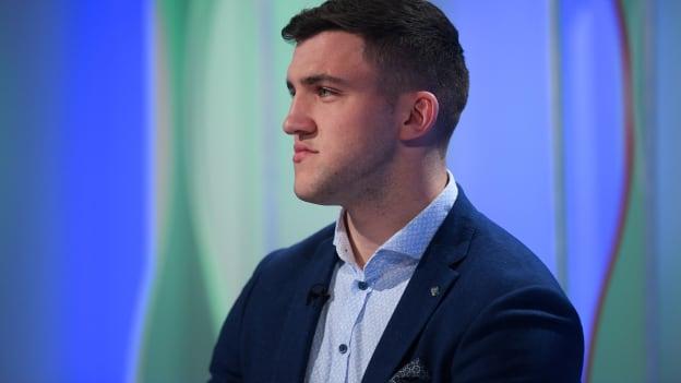 Galway football captain, Damien Comer, pictured during the 2019 GAA Championship draw at RTÉ Studios in Donnybrook, Dublin.