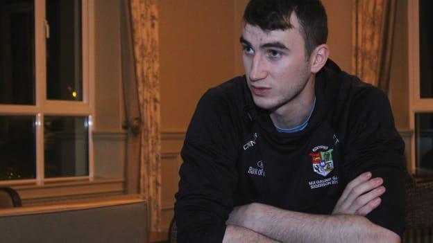 NUIG footballer Enda Tierney pictured ahead of the Electric Ireland Sigerson Cup.
