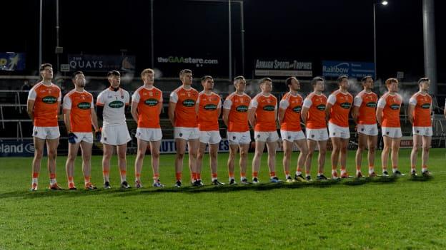 The Armagh side who defeated Cavan this evening.
