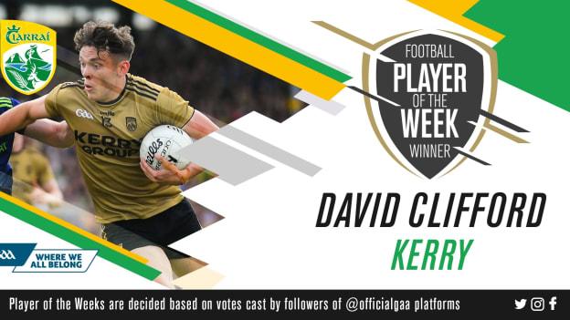 GAA.ie Footballer of the Week David Clifford.