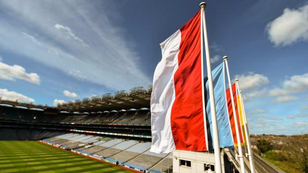 GAA. Viewpoint from the flag poles at Croke Park