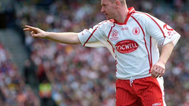 Tyrone's Chris Lawn during the 2005 All Ireland SFC Final at Croke Park.