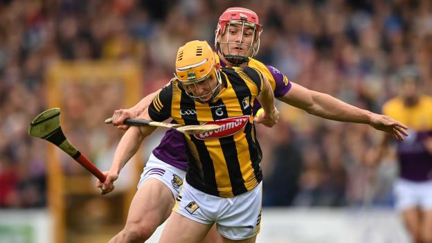 Richie Reid, Kilkenny, and Lee Chin, Wexford, in Leinster Senior Hurling Championship action.