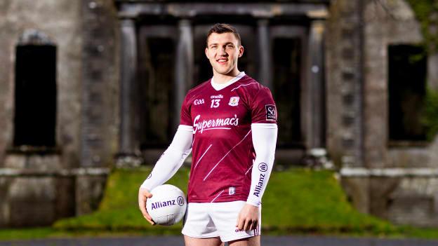 Pictured is Galway footballer Damien Comer ahead of the upcoming Allianz Football League Division One Final this weekend. It’s an all-western Allianz Football League Division 1 final for the first time since 2001, when Mayo beat Galway by a point. Prior to that, the last all-Connacht final was in 1981 when Galway beat Roscommon.